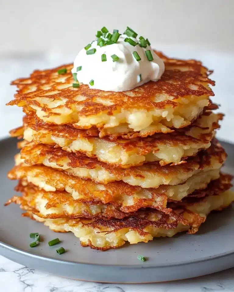 German Potato Pancakes Recipe