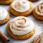 Pumpkin Cookies with Cream Cheese Frosting Recipe