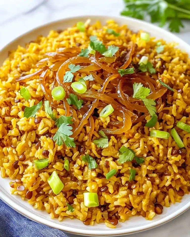 Mujadara Recipe