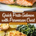 Pesto Salmon Recipe