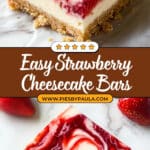 Strawberry Cheesecake Bars Recipe