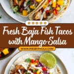 Baja Fish Tacos with Mango Salsa Recipe