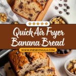 Healthy Air Fryer Banana Bread Recipe