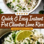 Cilantro Lime Rice Recipe