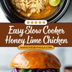 Slow Cooker Honey Lime Chicken Recipe