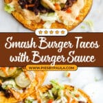 Easy Smash Burger Tacos Recipe