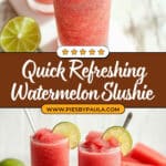 Watermelon Slushie Recipe