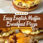 English Muffin Breakfast Pizza Recipe