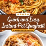 Instant Pot Spaghetti Recipe