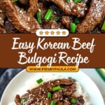 Korean Beef Bulgogi Recipe