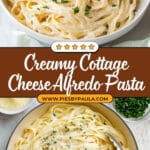Cottage Cheese Alfredo Pasta Recipe