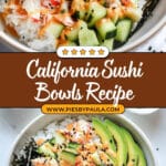 California Sushi Bowls Recipe