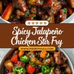 Jalapeno Chicken with Bell Peppers Recipe