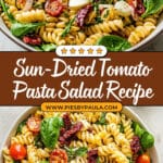 Sun Dried Tomato Pasta Salad Recipe