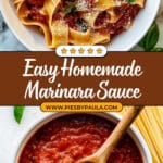 Super Simple Marinara Sauce Recipe