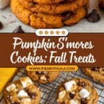 Pumpkin S'mores Cookies Recipe