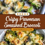 Smashed Broccoli with Parmesan Recipe
