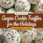 Sugar Cookie Truffles Recipe