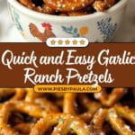Garlic Ranch Pretzels Recipe