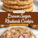 Brown Sugar Rhubarb Cookies Recipe