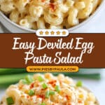 Deviled Egg Pasta Salad Recipe