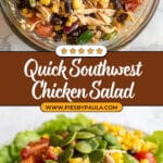 Quick Southwest Chicken Salad Recipe