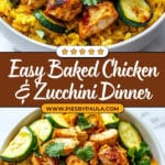Easy Baked Chicken and Zucchini Recipe