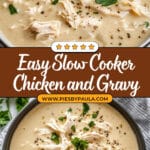 Slow Cooker Chicken and Gravy Recipe
