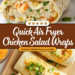 Toasted Chicken Salad Wrap Recipe
