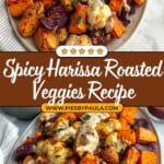 Harissa Roasted Vegetables Recipe