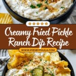 Fried Pickle Ranch Dip Recipe
