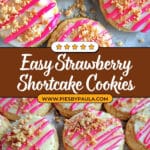 Strawberry Shortcake Sugar Cookies Recipe