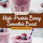 Mixed Berry Protein Power Smoothie Recipe