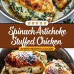 Spinach Artichoke Stuffed Chicken Breast Recipe