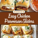 Chicken Parmesan Sliders Recipe