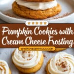 Pumpkin Cookies with Cream Cheese Frosting Recipe