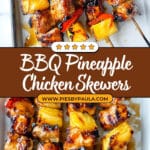 BBQ Pineapple Chicken Kabobs Recipe