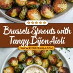 Crispy Brussel Sprouts With Dijon Aioli Recipe