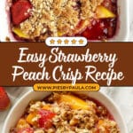 Strawberry Peach Crisp Recipe