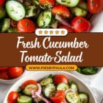 Cucumber Tomato Salad Recipe