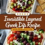 Layered Greek Dip Recipe