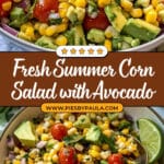 Summer Corn Salad with Avocado Recipe