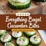 Everything Bagel Cucumber Bites Recipe
