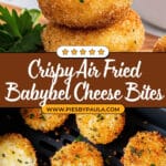 Air Fried Babybel Cheese Recipe