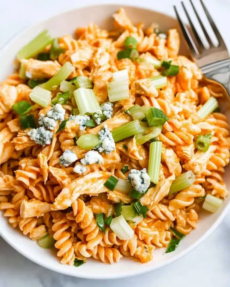 Buffalo Chicken Pasta Salad Recipe