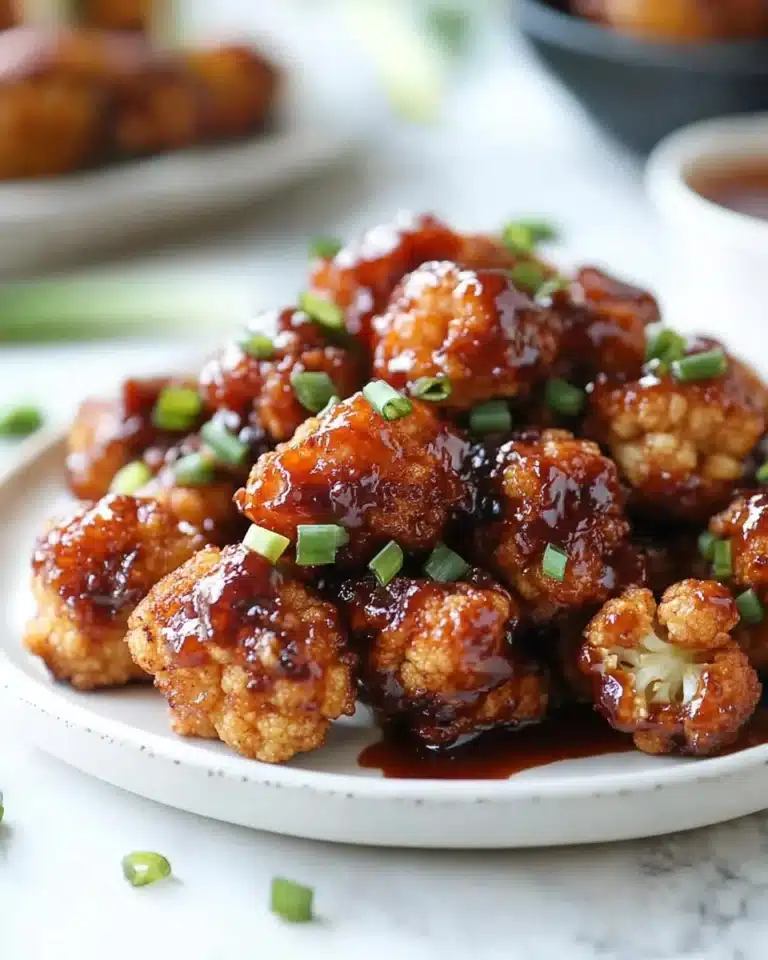 Sweet and Spicy Cauliflower Recipe