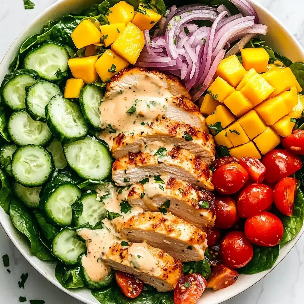 Chicken Mango Salad Recipe - Recipe Image