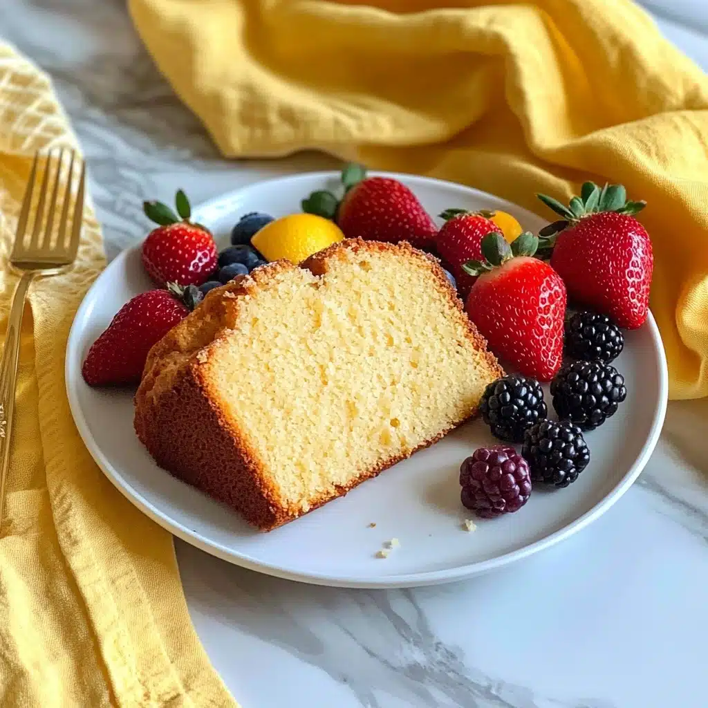 Grandma Blanche's Famous Old Fashioned Pound Cake Recipe - Recipe Image