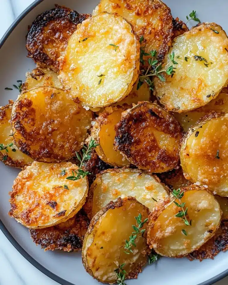 Parmesan Crusted Potatoes Recipe