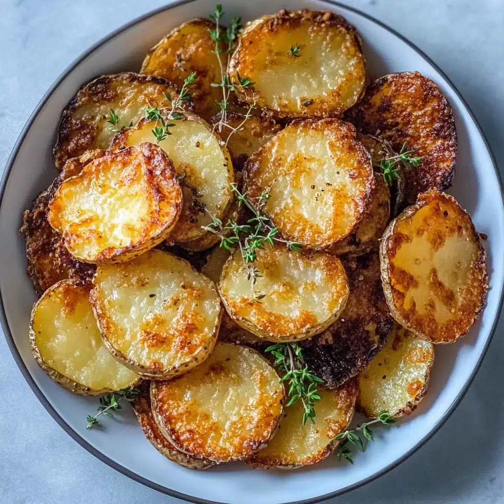 Parmesan Crusted Potatoes Recipe - Recipe Image